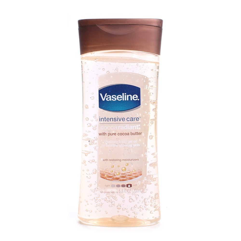 바세린인텐시브케어 코코아 래디언트 바디 젤 오일, 200ml, 1개 — 쿠팡 골드박스 특가 9,730원