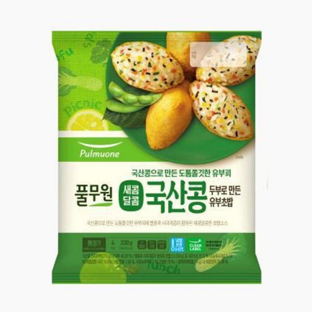 풀무원 새콤달콤 유부초밥