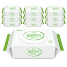 탐사 깔끔하게 다용도 물티슈 캡형, 50gsm