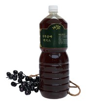 엄지약초 [2년숙성] 자연산 야생 개복숭아엑기스 1 8리터- 38%, 1병, 1.8L