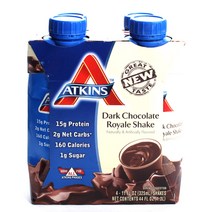 앳킨스 어드밴티지 다크 초콜렛 로얄 쉐이크, 325ml, 4개입