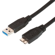코드웨이 USB A to 마이크로B 외장하드 케이블, 0.3M