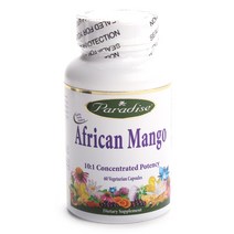 Paradise Herbs 아프리칸 망고 베지테리안 캡슐, 60개입, 1개