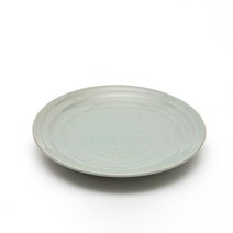 광주요 조합토 쑥빛 원형접시, 연쑥빛