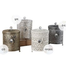 인투데코 원형휴지통 소, 신주, 1개, 1개