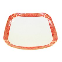 고궁-사각 접시 10.75