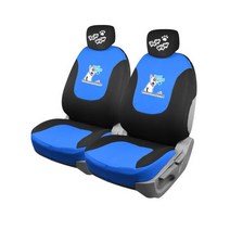 바우와우 라운딩핏 패션 자동차시트, 블루