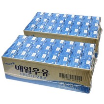 매일유업 멸균우유 24개입, 2개, 200ml