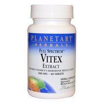 플래너터리허벌스 바이텍스 추출물 500mg 타블렛, 60개입, 1개