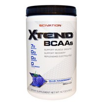 Xtend BCAAs 블루 라즈베리, 416g, 1개