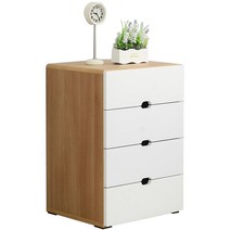 제이디퍼니처 로미 서랍장, 아카시아화이트, 4개