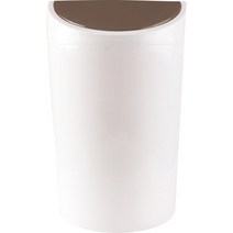 SIMPLE WASTEBASKET 심플한 쓰레기통 소용량, 그레이, 1개