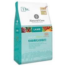 네츄럴코어 전연령 양 에코1 작은입자 유기농 애견사료, 1개, 10kg