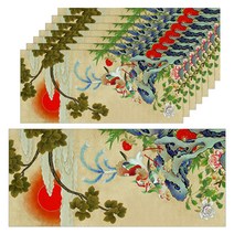 woonori 민화엽서19종 103x165mm, 봉황도, 8개