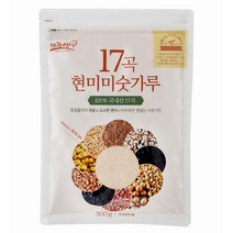 태광선식 17곡 현미 미숫가루, 500g, 1개