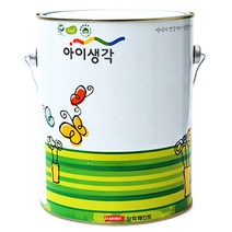 아이생각 수성페인트 무광 3.96L, 딸기우유