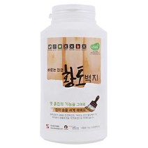 이오세라믹황토 바르는 천연 황토 벽지 1kg, 황토색, 1개