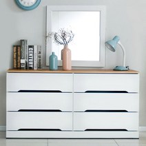 파란들 라디 1200 와이드 서랍장, 오크화이트