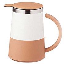 스텐이중커피머그350ml DWK-108, Brown DWK-108, 350ml, 1개