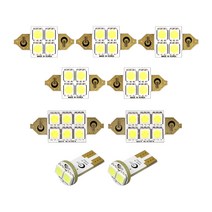 현대자동차 LED실내등 풀세트 YF소나타 일반형, 혼합 색상, 1세트