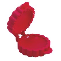 노르프로 래티스 파이 몰드 11.5 x 14.5 x 5cm, Red, 1개