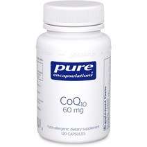 Pure Encapsulations CoQ10 60mg 캡슐, 120개입, 1개, 120정