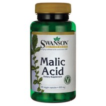 Swanson 맬릭 엑시드 600mg 베지 캡슐, 100개입, 1개, 100정