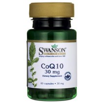 Swanson Vitamins Coq10 30mg 캡슐, 60개입, 1개