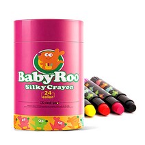 호안미로 베이비루 실크크레용, 24색, 1세트