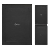 왈가닥스 A4 페이퍼 프레임 플레인 3p, 블랙
