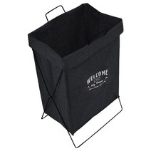 반디스토어 폴딩 빨래바구니, 네이비, 1개