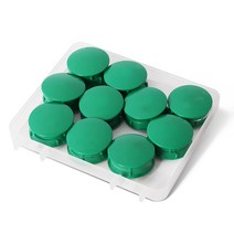 칼라원형메모홀더(특대)_MFMH_38mm_20개입, 녹색