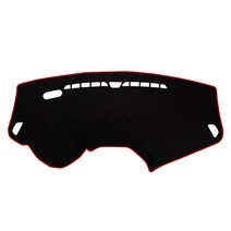 VIP 대쉬보드 썬커버, 더 넥스트 스파크 (센서유), 블랙/레드스티치