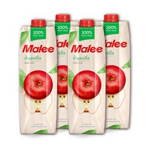 말리 사과주스, 1L, 4개