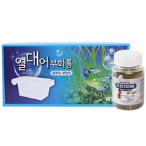 대일 열대어 부화통 + 구피치어용 사료, 1세트