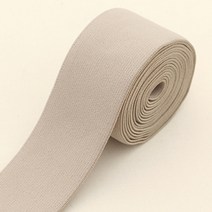 해피베어스 베이직 울 고무줄 38 mm, 베이지, 1개