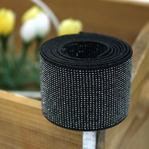 코하스아이디 반짝 반짝 빛나는 허리밴드 고무줄 38mm, 은사, 2개입