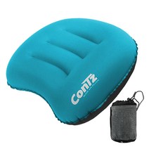 콘츠 베개 & 등받이쿠션 퀵 에어 베개, 후레쉬블루