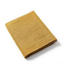 라흐두뜨 린넨 심플 홑이불, curry yellow