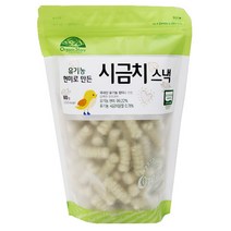 오가닉스토리 유기농 현미로 만든 시금치 베이비스낵 60g, 5개입, 현미