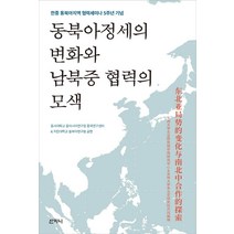 동북아정세의 변화와 남북중 협력의 모색:한중 동북아지역 협력세미나 5주년 기념, 산지니, 동서대학교 동아시아연구원 중국연구센터