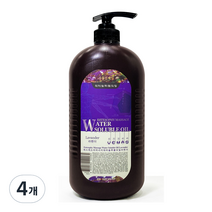 에스테소피 워터 솔루블 수용성 마사지오일 라벤더향, 1L, 4개