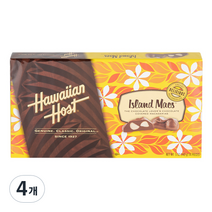 하와이안호스트 아일랜드 맥스 초콜릿, 142g, 4개