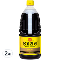 몽고간장 송표 골드, 2개, 1.5L