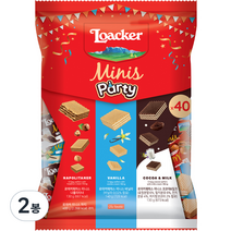 로아커 웨하스 미니스파티 믹스, 400g, 2봉