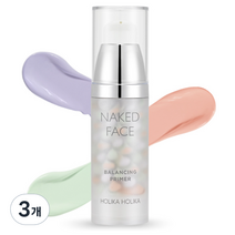 홀리카홀리카 네이키드 페이스 밸런싱 프라이머 35g, 3개