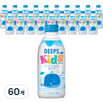 딥스 키즈 해양심층수 300ml, 60개