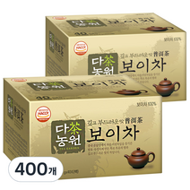 다농원 보이차, 0.6g, 400개