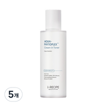 아이레시피 아쿠아피토플렉스 크림 인 토너, 120ml, 5개