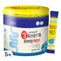 락토팡 생유산균17종 프리미엄 패밀리, 5개, 200g